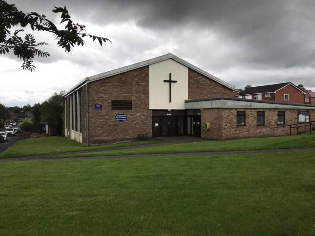 view of Toll Bar URC on a cloudy day